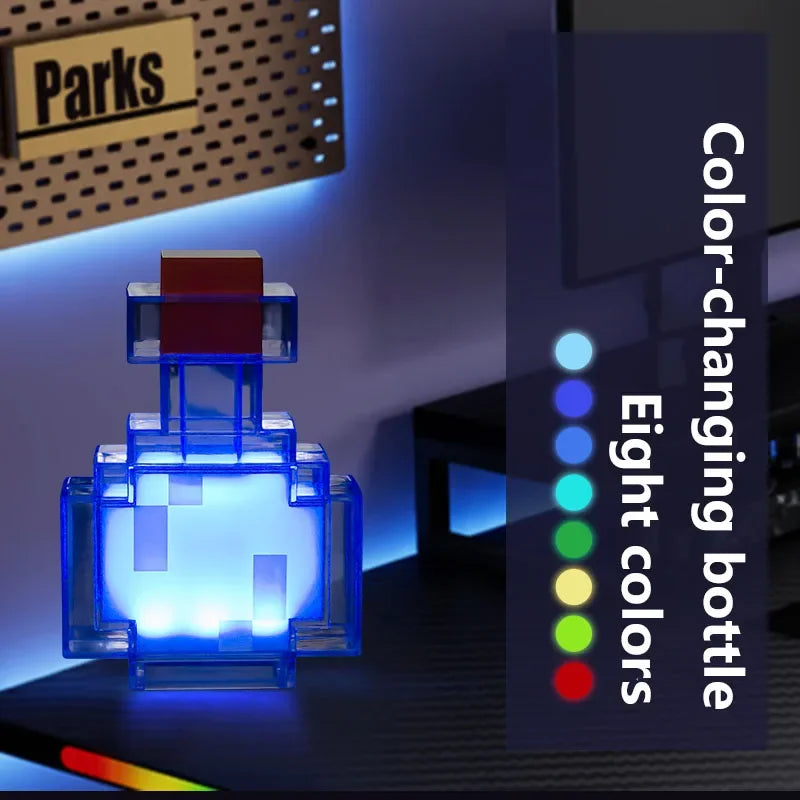 Lampara Botella Craft